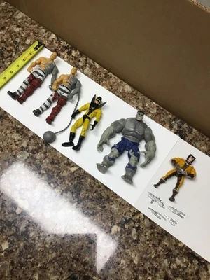 MARVEL BAF LOT! SAVAGE GREY HULK ABSORBING MAN YELLOW JACKET! + WOLVERINE! - Image 1 of 4