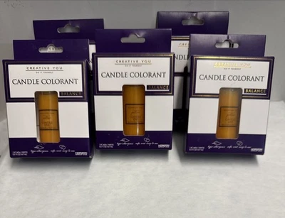Creative You Yellow Candle Colorant Balance 0.5oz Color Dye Dropper New - Image 1 of 3