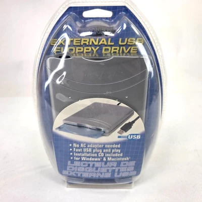 USB Floppy Disk Drive External Dynex  DX-EF101 3.5" New Sealed - Image 1 of 4