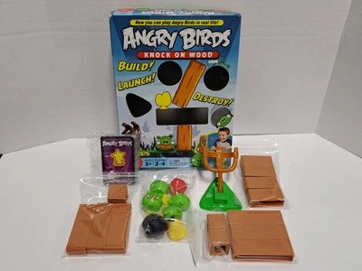 Angry Birds Knock On Wood Game 2010 Mattel Games 100% Complete Game - Image 1 of 4