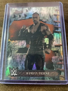 DAMIAN PRIEST 2025 TOPPS CHROME WWE X CACTUS JACK REFRACTOR - Picture 1 of 2