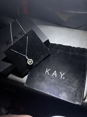 Unstoppable Love Necklace Kay Jewelers White Gold 1ct Tw 14k White Gold  - Image 1 of 3