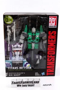 Six Shot Sealed MISB MOSC Leader Generations - Titans Return Transformers - Picture 1 of 3
