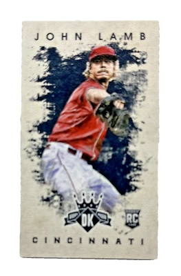 2016 Panini Diamond Kings Rookies Mini Black /25 John Lamb #178 Rookie RC - Image 1 of 2