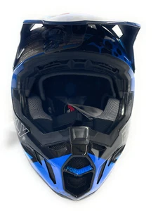 Fly Racing Formula CC Tektonic Full Face Helmet, Blue/Black, Size Large,73-4330L - Picture 1 of 7