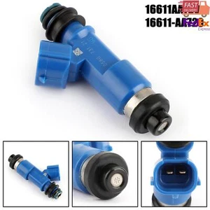 1PCS Dark Blue 565cc Fuel Injectors Fit WRX / STI 16611-AA720 2.5L S8 - Picture 1 of 9