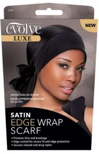 Firstline Evolve Luxe Satin Edge Wrap Scarf Black with Free Shipping!! - Picture 1 of 1