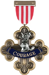 IKON DESIGN STUDIO COURAGE MEDAL THE WIZARD OF OZ PROP REPLICA 1:1 LIFESIZE - Bild 1 von 23