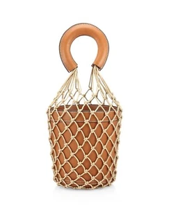 STAUD Moreau Leather Bucket Bag NEW - Picture 1 of 5