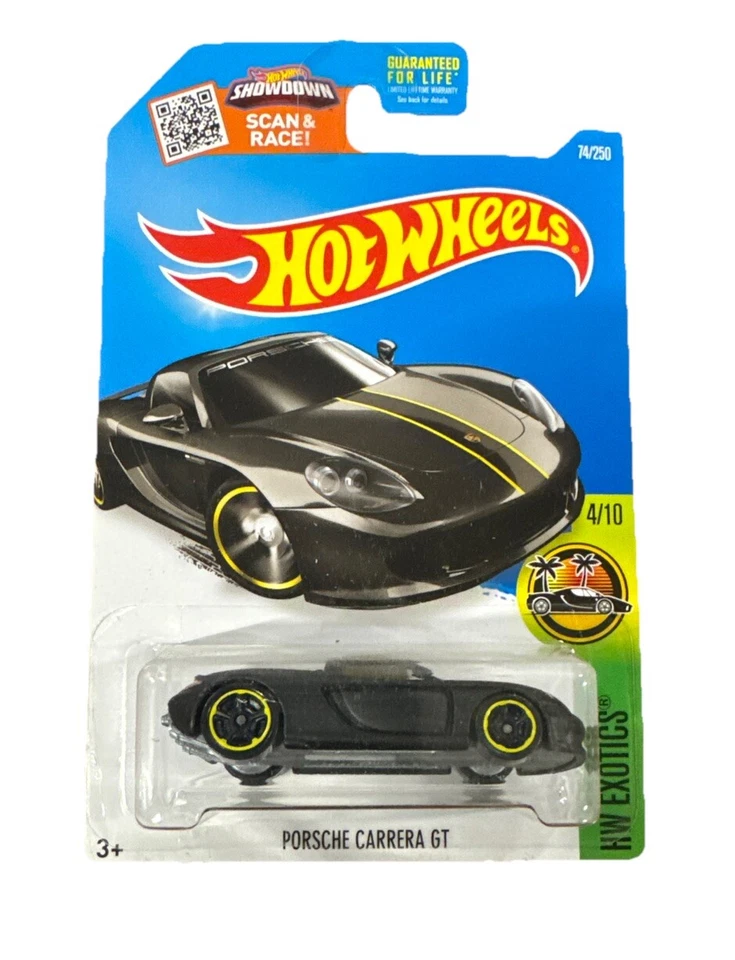 Hot Wheels Porsche Carrera GT negro mate nuevo Foto 1 de 4