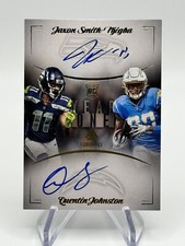 2023 Panini Luminance Jaxon Smith Njigba Quentin Johnson Dual Rookie Auto