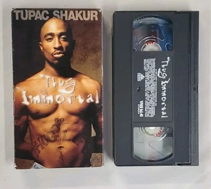 2001 Thug Immortal: Tupac Shakur: VHS Documentary: Xenon Pictures 1282 - Imagen 1 de 2