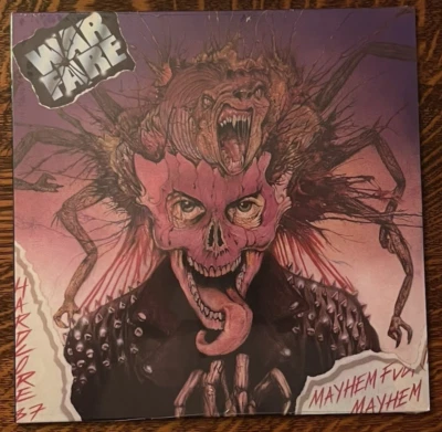 SEALED~12" LP~ WARFARE~ 1986/2021~MAHEM FUCKIN' MAYHEM - Image 1 of 4