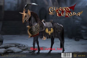 POPTOYS 1/6 The War of Europa Black War Horse Black New - Picture 1 of 3