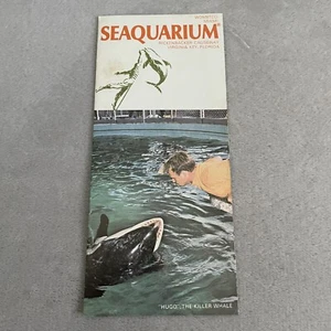1970s Miami FL Seaquarium Marine Life Theme Park Wometco Vintage Travel Brochure - Bild 1 von 8