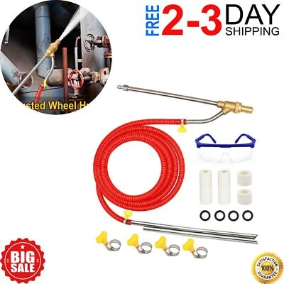 Kit de accesorios de chorro de arena abrasivo húmedo para chorro de arena para chorro de lavadora a presión Foto 1 de 4