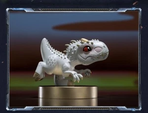 Limited Edition Brass Q version Dinosaur Indominus Rex Statue kids gifts - Picture 1 of 8