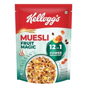 Kellogg's Muesli Fruit Magic 500G | 12-In-1 Power Breakfast Multigrain Breakfast - Picture 1 of 1