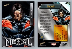 WARPATH #67 - 2020 Marvel X-Men Metal Universe Black Epack Exclusive - Picture 1 of 1