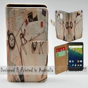 For Google Pixel Series - Old Diary Letter Theme Print Mobile Phone Case Cover - Picture 1 of 3