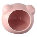 Ceramic Hamster Cooling Nest Pink Pet Sleeping Nest