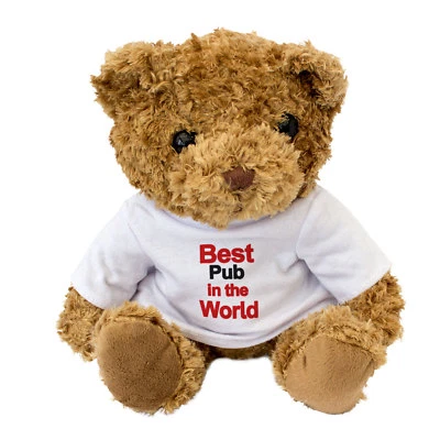 LONDON TEDDY BEARS NEU - BESTE KNEIPE DER WELT - Teddybär - süß weich kuschelig - Geschenk Prämie