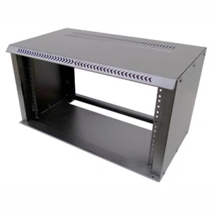 Penn Elcom 8U Shallow Wall Mount Rack Enclosure - Picture 1 of 3