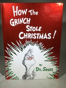 How The Grinch Stole Christmas Hardback Book Dr Seuss - Picture 1 of 6