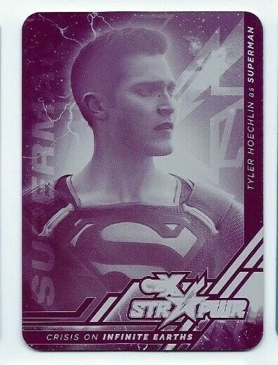 Cryptozoic Crisis CZX printing plate STR PWR S08 Superman - Image 1 of 1