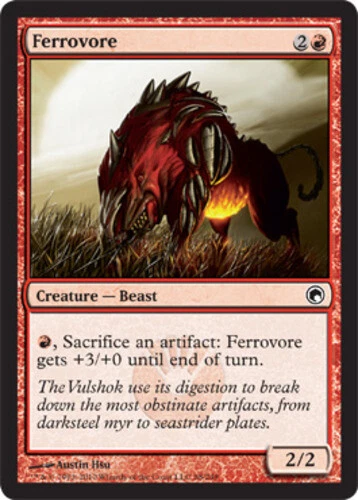 Scars of Mirrodin - Ferrovore - Foil - Image 1 of 1