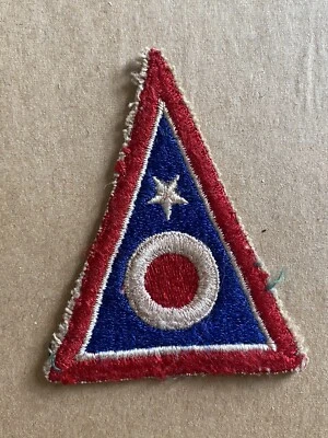 Parche vintage del ejército 323rd M.P.  Insignia bordada original de la Guardia Nacional ** Foto 1 de 3