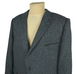 Magee Mens Gray Wool/Mohair/Cashmere Donegal Tweed Blazer Jacket UK/US 52 Short - Picture 1 of 14