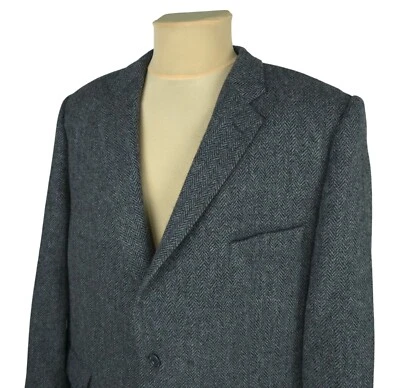 Magee Mens Gray Wool/Mohair/Cashmere Donegal Tweed Blazer Jacket UK/US 52 Short - Image 1 of 4