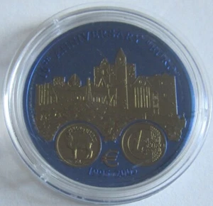 Liberia 5 Dollars 2005 10 Jahre Euro Irland Niob - Bild 1 von 2