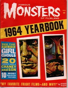 FAMOUS MONSTERS Of FILMLAND 1964 YEARBOOK Warren Magazine Girl Ghouls Chaney - Picture 1 of 2