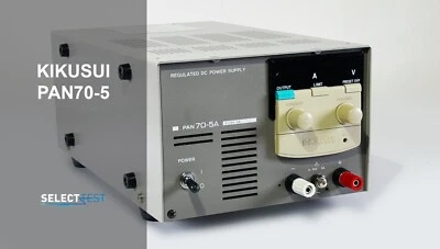 FUENTE ALIMENTACIÓN KIKUSUI PAN 70-5A 0-70V, 0-5A, 350 VATIOS ****MIRA**** (REF.: 386N) Foto 1 de 4