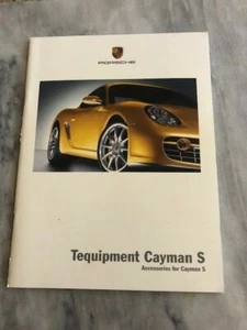 cayman s tequipment prospekt porsche 2006 - Bild 1 von 1