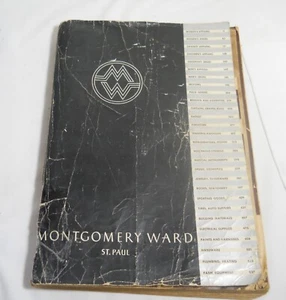 ANTIQUE 1935 MONTGOMERY WARD SPRING & SUMMER MAIL ORDER CATALOG ST. PAUL MINN. - Picture 1 of 23