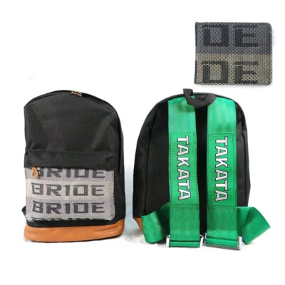 JDM Bride Backpacks Car Drifting Racing Fabric Backpack/Handbag/Purse - Image 1 of 4