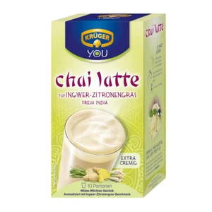 Krüger Chai Latte Typ Ingwer Zitronengras Fresh India 4er Pack - Picture 1 of 1