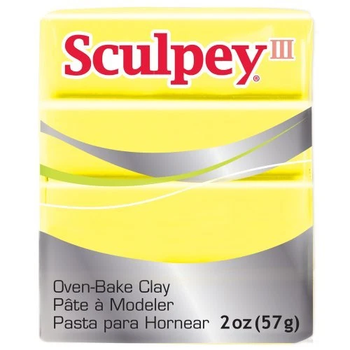 Sculpey III Polymer Clay 2oz Lemonade 715891111505