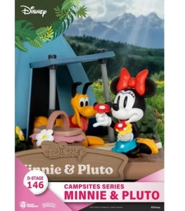 Figura Estatua Plutón Minnie Mouse Camping D Beast Kingdom Disney - Imagen 1 de 5