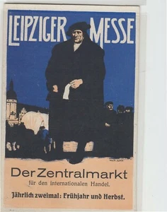 MÄRZ 1923 AK LEIPZIGER MESSE+WALTH.JLLNER+Illustrator+Ungel-A600 - Bild 1 von 1