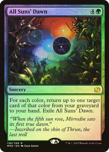 ALL SUNS' DAWN (Foil) - MTG Modern Masters 2015 Foil Rare Sorcery - Image 1 of 1