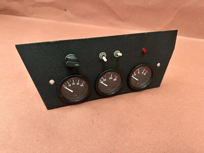 BMW E30 323I consola central medidor pod VDO OEM 118 K millas Foto 1 de 4