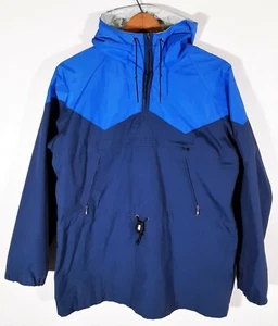  Vintage Sunbuster Anorak Windbreaker Rain Parka Jacket Hooded Outdoor 70s USA S - Picture 1 of 12