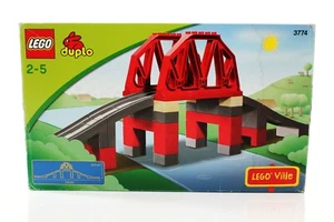 Lego Duplo Train Set 3774 Bridge 95cm. 37.4'' long 100% complete + box - Picture 1 of 6