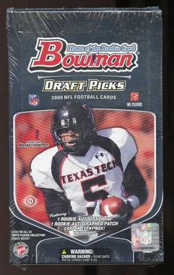 Хобби-бокс 2009 Bowman Draft Picks футбол - 2 хита - в заводской упаковке - Изображение 1 из 2