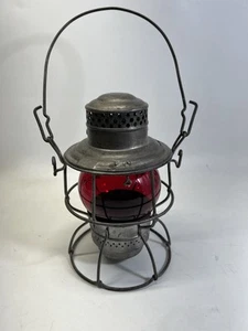 Vintage Adam’s & Westlake CMSt.P& P 2-39 Red Globe Lantern Excellent! - Picture 1 of 10