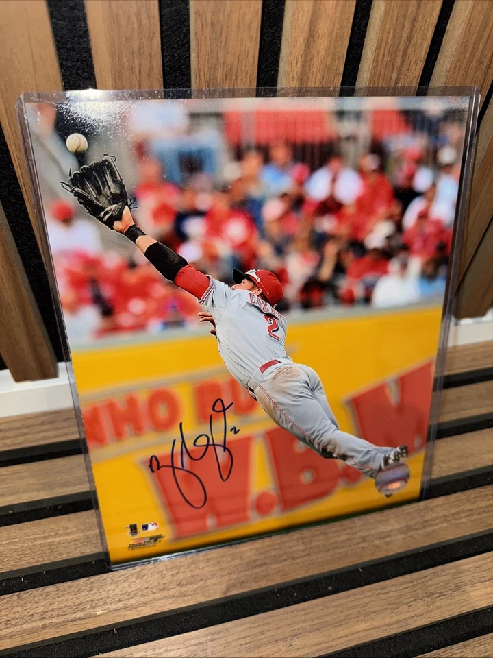 Zack Cozart Cincinnati Reds Signed 8x10 Photo Autograph COA - Image 1 of 4